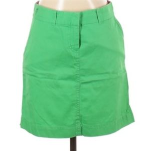 Vintage Lilly Pulitzer Green Womens Chino Skirt